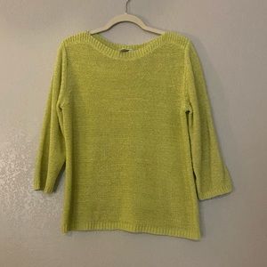 Coldwater Creek • boatneck sweater